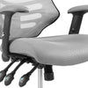 Modway Calibrate Mesh Adjustable Computer Desk Office Chair in Gray MDY-EEI-3042-GRY