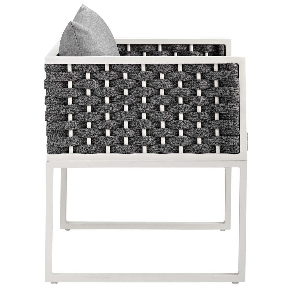 Stance Outdoor Patio Aluminum Dining Armchair by Modway| Gray