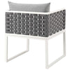 Stance Outdoor Patio Aluminum Dining Armchair by Modway| Gray