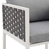 Stance Outdoor Patio Aluminum Dining Armchair by Modway| Gray