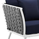 Stance Outdoor Patio Aluminum Armchair by Modway| Blue
