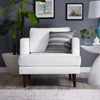 Agile Upholstered Fabric Armchair  - No Shipping Charges