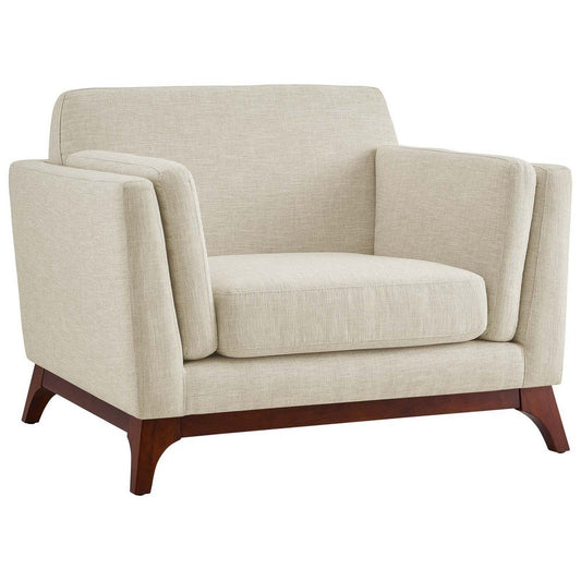 Chance Upholstered Fabric Armchair - No Shipping Charges