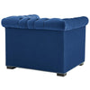 Heritage Performance Velvet Armchair by Modway| Blue