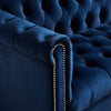 Heritage Performance Velvet Armchair by Modway| Blue