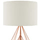Precious Rose Gold Table Lamp by Modway| Yellow