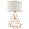 Precious Rose Gold Table Lamp by Modway| Yellow