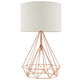 Precious Rose Gold Table Lamp by Modway| Yellow