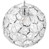 Shine Pendant Chandelier by Modway| Silver