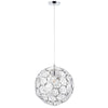 Shine Pendant Chandelier by Modway| Silver