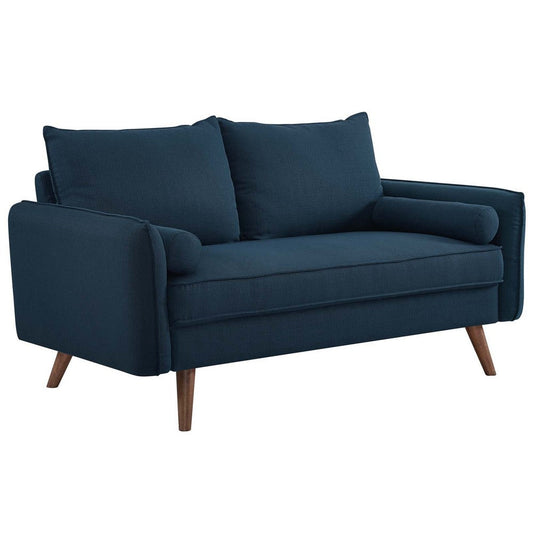 Revive Upholstered Fabric Loveseat - No Shipping Charges