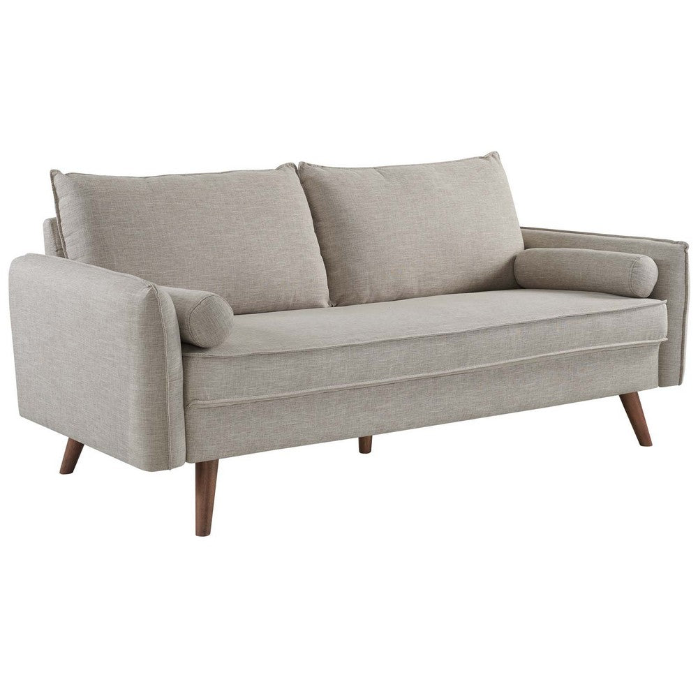 Revive Upholstered Fabric Sofa  - No Shipping Charges