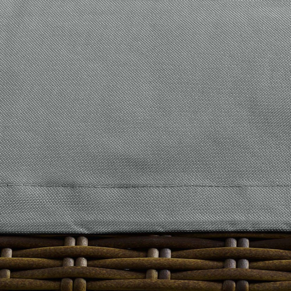 Immerse Taiji / Convene / Sojourn / Summon Daybed Outdoor Patio Furniture Cover - No Shipping Charges MDY-EEI-3133-GRY