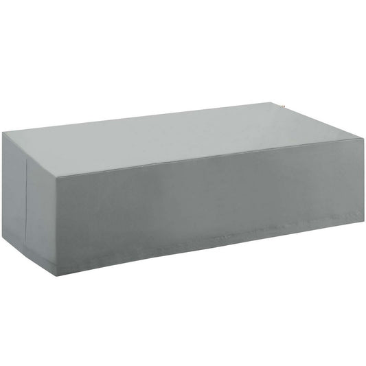 Immerse Convene / Sojourn / Summon Loveseat and Varied Use Outdoor Patio Furniture Cover by Modway| Gray