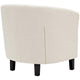 Modway Prospect Upholstered Fabric Contemporary Modern Two Armchairs in Beige MDY-EEI-3150-BEI-SET