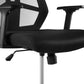 52 Inch Drafting Chair Mesh Fabric Star Base Black - No Shipping Charges MDY-EEI-3192-BLK
