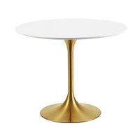 Gold White