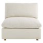 Modway Commix Modular Sofa Armless Chair Light Beige Fabric MDY-EEI-3270-LBG