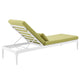 Perspective Cushion Outdoor Patio Chaise Lounge Chair by Modway| Green
