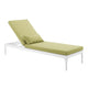 Perspective Cushion Outdoor Patio Chaise Lounge Chair by Modway| Green