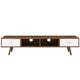 Transmit 70" Media Console Wood TV Stand by Modway| White