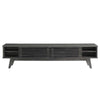 Modway Render Mid-Century Modern Low Profile 70 Inch TV Stand in Charcoal 70’’