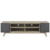 Tread 70" Media Console TV Stand by Modway| Gray