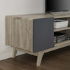 Tread 70" Media Console TV Stand by Modway| Gray