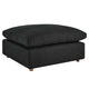 Commix Down Filled Overstuffed Ottoman by Modway| Black