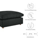 Commix Down Filled Overstuffed Ottoman by Modway| Black