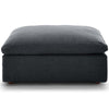 Commix Down Filled Overstuffed Ottoman by Modway| Gray
