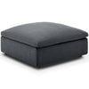 Commix Down Filled Overstuffed Ottoman by Modway| Gray