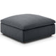 Commix Down Filled Overstuffed Ottoman by Modway| Gray