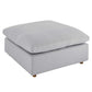 Commix Down Filled Overstuffed Ottoman - No Shipping Charges