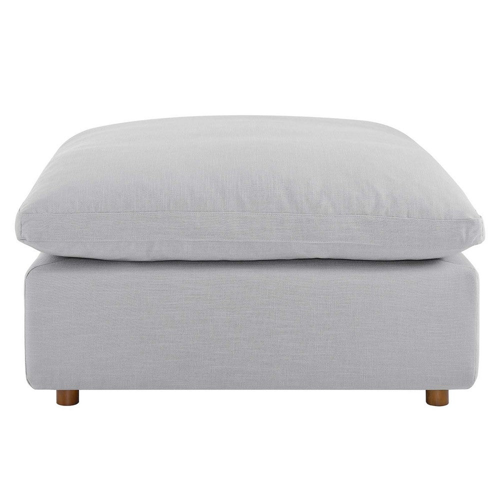 Commix Down Filled Overstuffed Ottoman by Modway| Gray