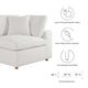 Commix Down Filled Overstuffed Corner Chair by Modway| White
