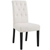 Modway Confer Modern Tufted Upholstered Fabric Parsons Two Kitchen and Dining Room Chairs in Beige MDY-EEI-3325-BEI