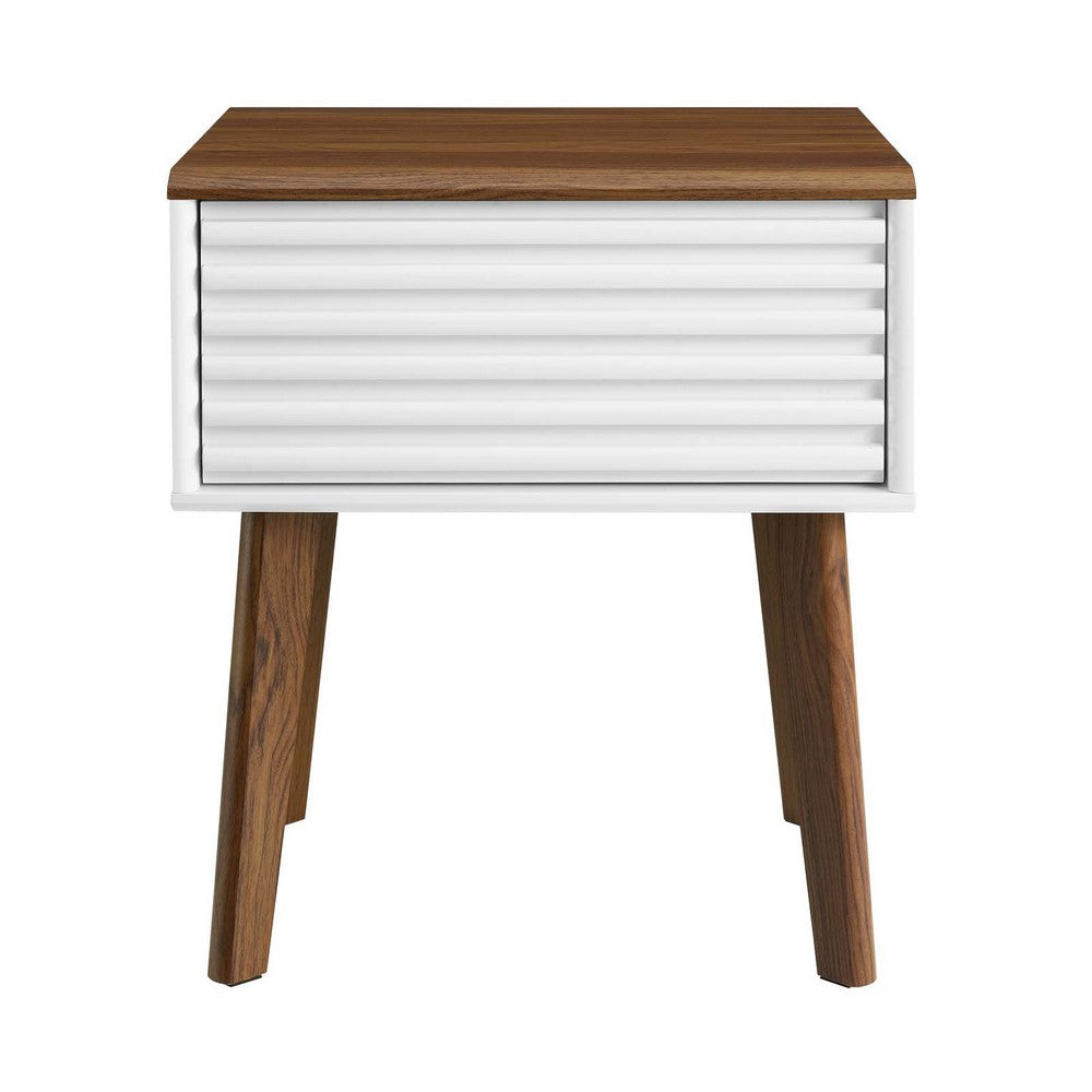 Render End Table by Modway| White