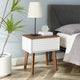 Render End Table by Modway| White