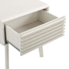 Modway Render Mid-Century Modern End Table White MDY-EEI-3345-WHI