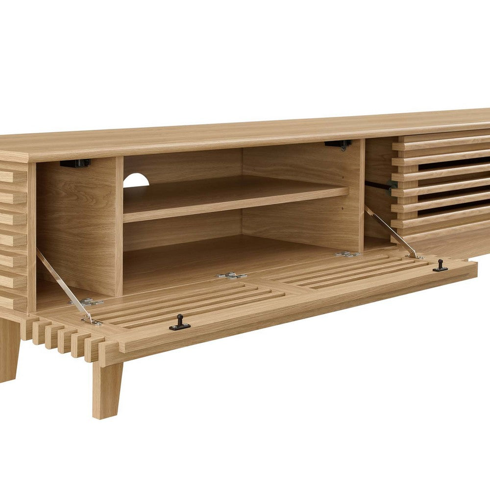 Render 71" TV Stand by Modway| Brown
