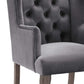 Realm French Vintage Dining Performance Velvet Armchair  - No Shipping Charges