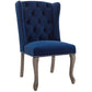 Apprise French Vintage Dining Performance Velvet Side Chair  - No Shipping Charges