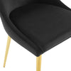 Viscount Modern Accent Performance Velvet Dining Chair by Modway| Black