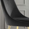 Viscount Modern Accent Performance Velvet Dining Chair by Modway| Black