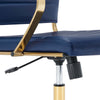 Jive Gold Stainless Steel Highback Office Chair  - No Shipping Charges