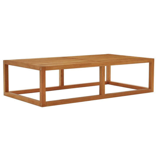 Newbury Outdoor Patio Premium Grade A Teak Wood Coffee Table - No Shipping Charges