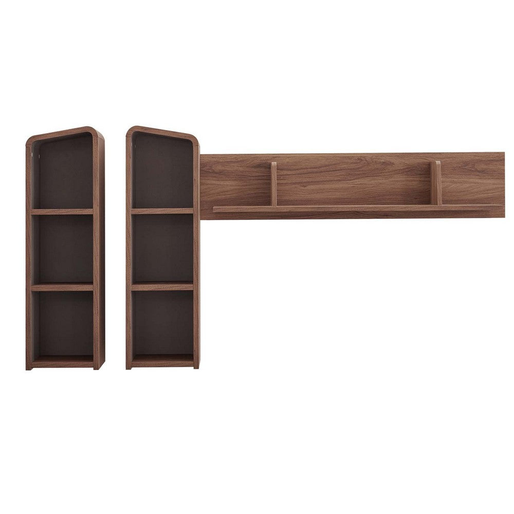 Omnistand Wall Mounted Shelves by Modway| Gray