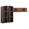 Omnistand Wall Mounted Shelves by Modway| Gray