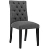 Duchess Fabric Dining Chair Set of 4 by Modway| Gray
